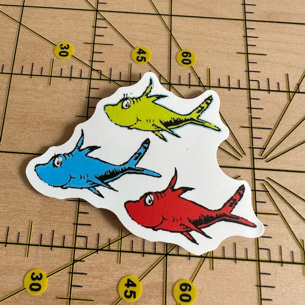 ❤️10/$10 STICKER SALE | 🆕 Dr. Suess Waterproof Vinyl Sticker